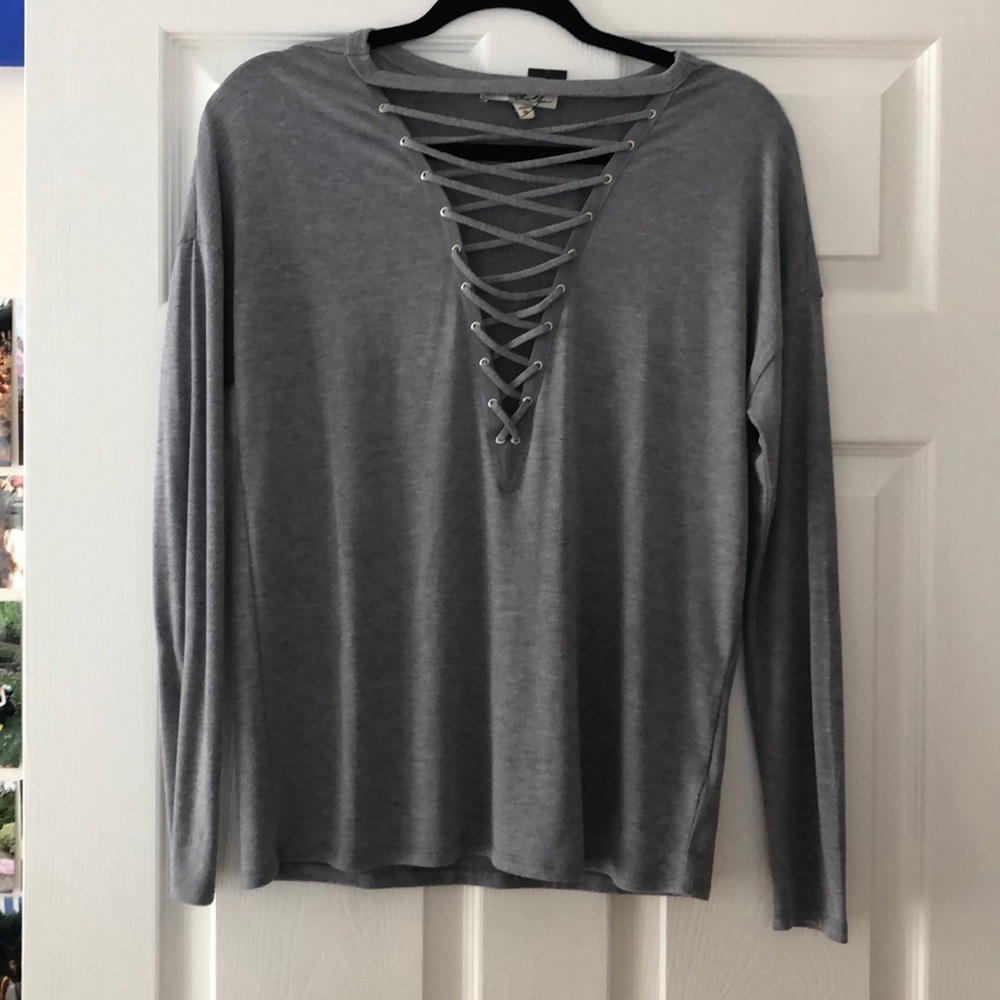Long sleeve going out top from Express